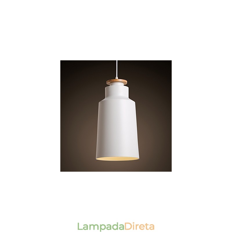 Luminárias pendentes modernas contemporâneas de metal