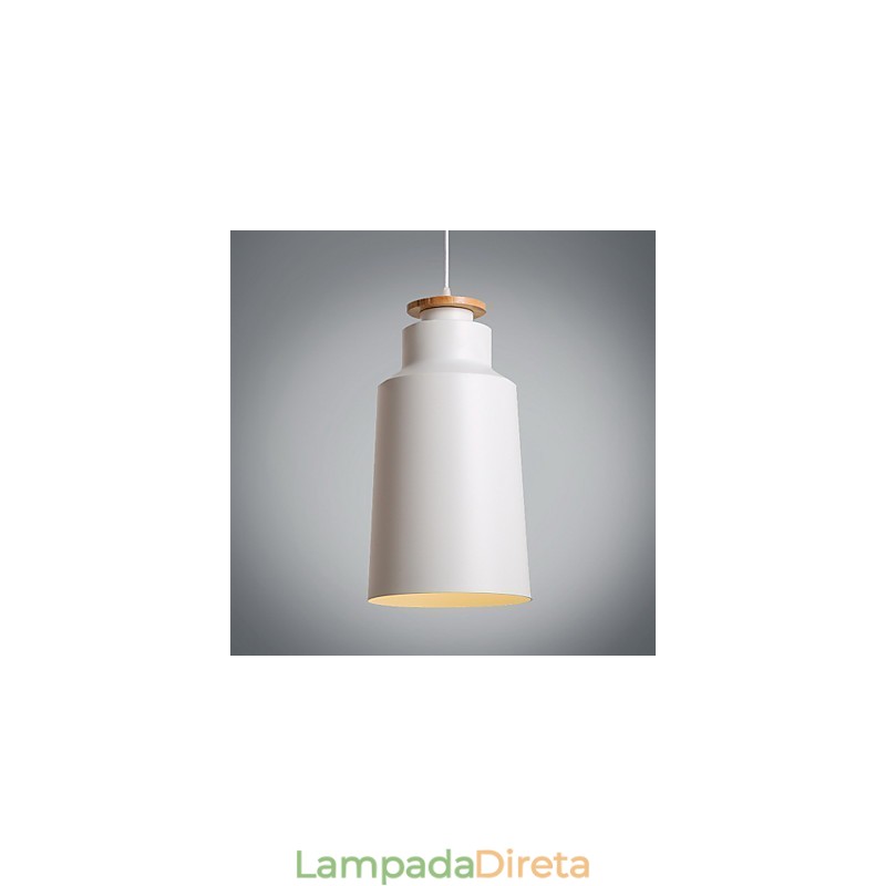 Luminárias pendentes modernas contemporâneas de metal