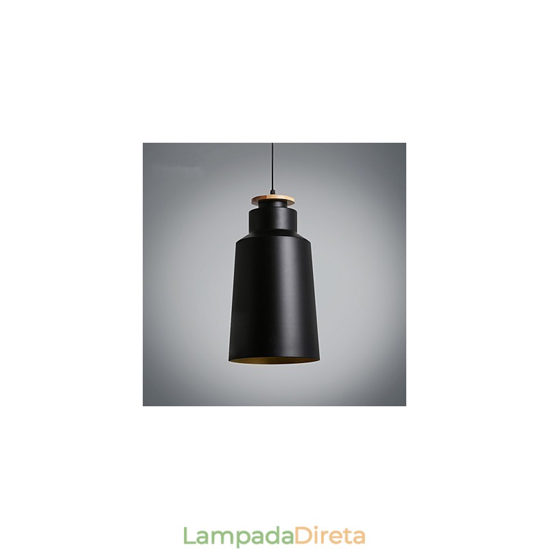 Luminárias pendentes modernas contemporâneas de metal