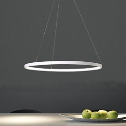 Luminária pendente design moderno anel de alta qualidade