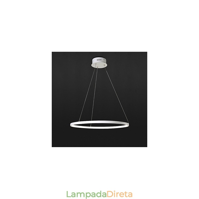 Luminária pendente design moderno anel de alta qualidade