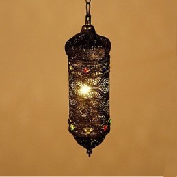 Lustre decorativo retrô sudeste feito à mão