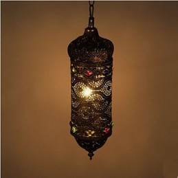 Lustre decorativo retrô sudeste feito à mão