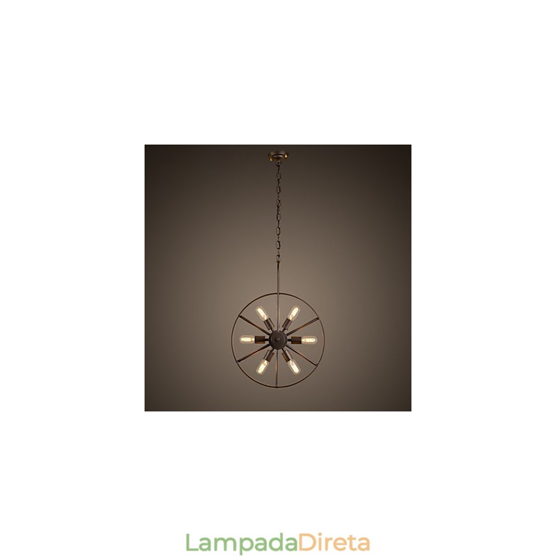 Retro Classic Metal Ceiling Lights Simples Luminárias Pendentes Café Luminária Pendente