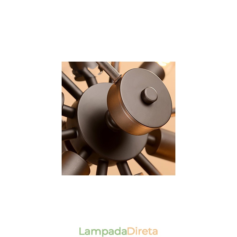 Retro Classic Metal Ceiling Lights Simples Luminárias Pendentes Café Luminária Pendente