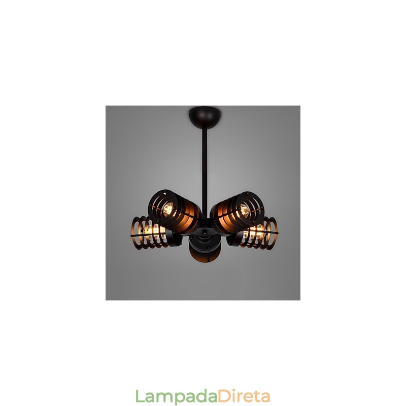 Retro Classic Metal Ceiling Lights Simples Luminárias Pendentes Café Luminária Pendente
