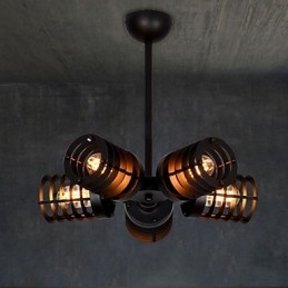 Retro Classic Metal Ceiling Lights Simples Luminárias Pendentes Café Luminária Pendente