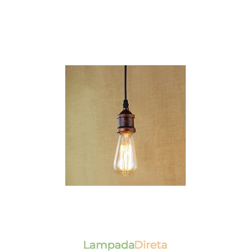 Luzes Pendentes Tradicionais Clássico Vintage Retro Country Garagem Metal