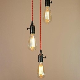 Montagem embutida em metal galvanizado estilo country mini