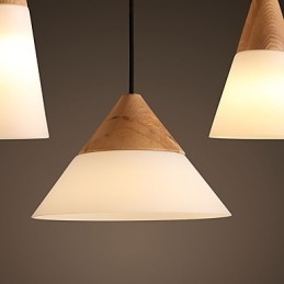 Lustre moderno e contemporâneo estilo mini cromado de metal
