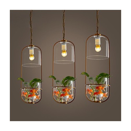 Luminária pendente de design decorativo contemporâneo moderno (não inclui plantas) Luminária pendente de design decorativo contemporâneo moderno (não inclui plantas)