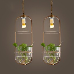 Luminária pendente de design decorativo contemporâneo moderno (não inclui plantas)