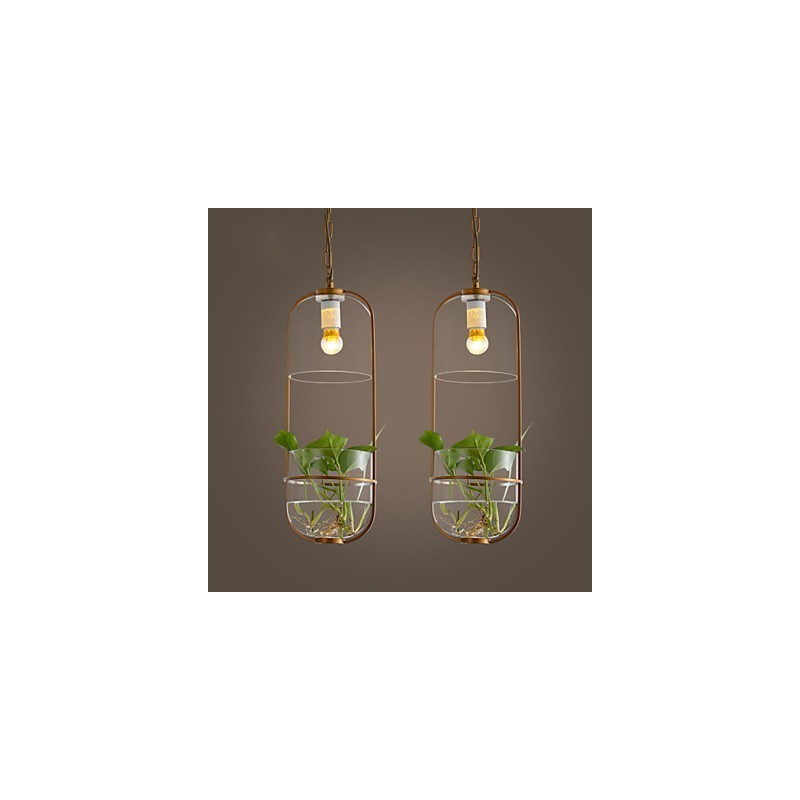 Luminária pendente de design decorativo contemporâneo moderno (não inclui plantas)