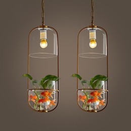 Luminária pendente de design decorativo contemporâneo moderno (não inclui plantas)