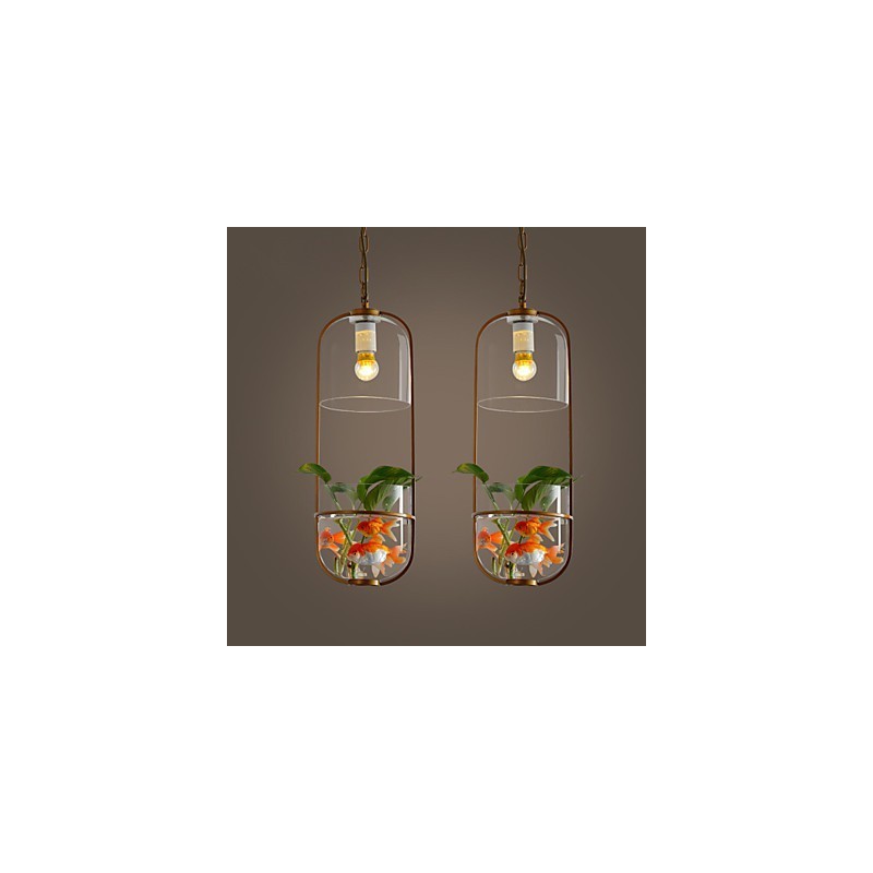 Luminária pendente de design decorativo contemporâneo moderno (não inclui plantas)