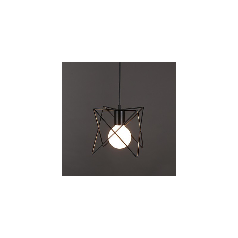 Contratado e design criativo contemporâneo cabeça única de ferro forjado droplight