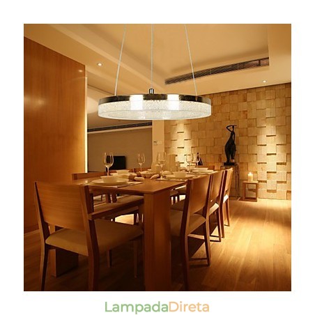 Luminária pendente de cristal dourada moderna Luminária pendente de cristal dourada moderna