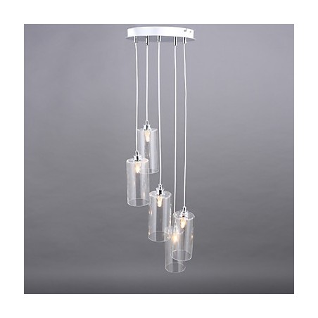 Luminária criativa de vidro simples e moderna Luminária criativa de vidro simples e moderna