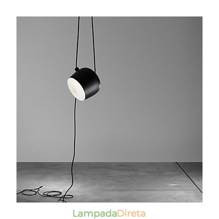 Luminária pendente de metal com pintura contemporânea moderna Luminária pendente de metal com pintura contemporânea moderna